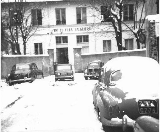 hotel villa falguiere 1947